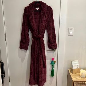 Plush robe
